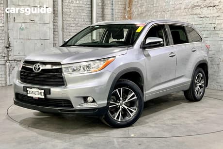Silver 2016 Toyota Kluger Wagon Gxl (4X2)