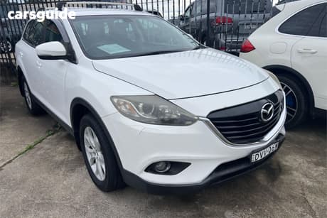 White 2012 Mazda CX-9 Wagon Classic (Fwd)