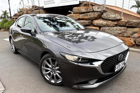 Grey 2019 Mazda 3 Sedan G20 Evolve