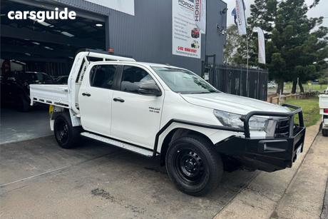 White 2021 Toyota Hilux Double Cab Pick Up Sr Hi-Rider