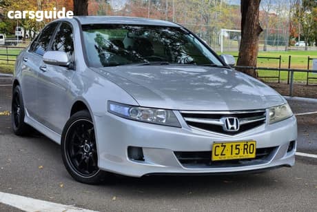 Silver 2006 Honda Accord Euro Sedan