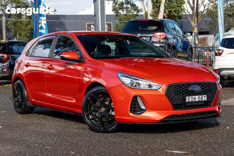 Orange 2018 Hyundai I30 Hatchback Sr