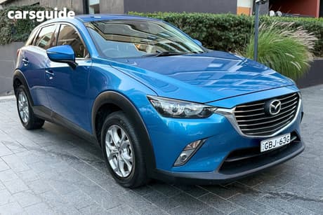 Blue 2019 Mazda CX-3 Wagon Maxx Sport (Fwd)