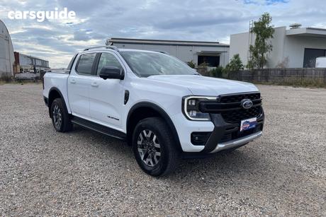 White 2025 Ford Ranger Double Cab Pick Up Phev Wildtrak (4X4)