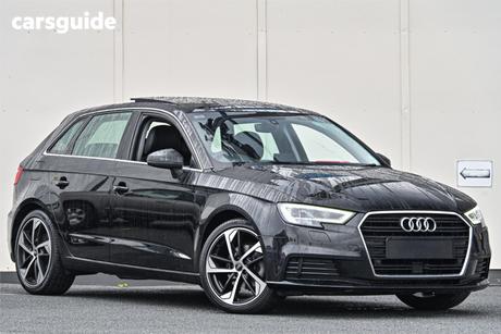 Black 2018 Audi A3 Sportback 35 Tfsi Sprtbck (1.4 Tfsi Cod)