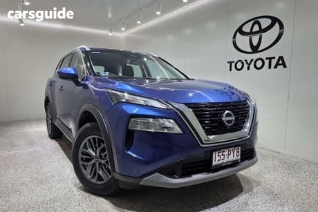Blue 2024 Nissan X-Trail Wagon St (2Wd)