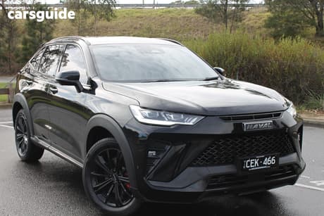Black 2022 GWM Haval H6GT Wagon Ultra (4Wd)