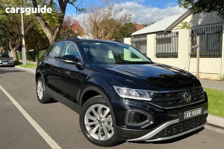Black 2024 Volkswagen T-ROC Wagon Tsi110 Citylife