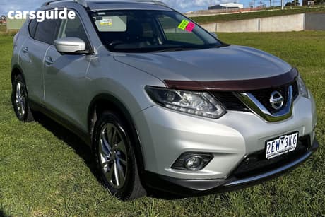 Silver 2015 Nissan X-Trail Wagon Tl (Fwd)