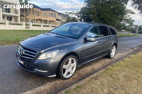 Grey 2011 Mercedes-Benz R350 Wagon Cdi Lwb (Awd)