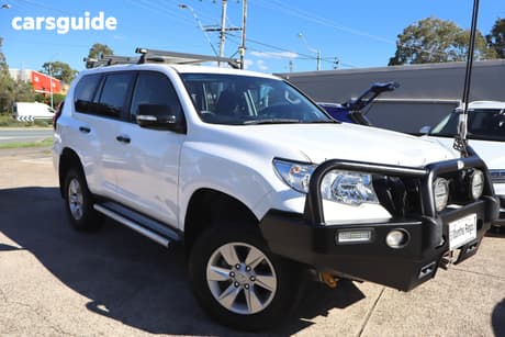 White 2020 Toyota Landcruiser Prado Wagon Gx