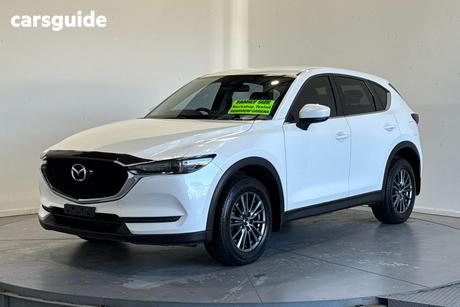 White 2017 Mazda CX-5 Wagon Maxx Sport (4X4)