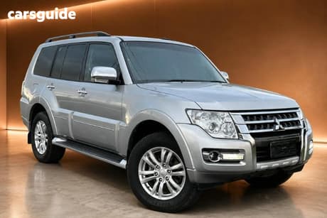 Silver 2018 Mitsubishi Pajero Wagon Glx Lwb (4X4) 7 Seat