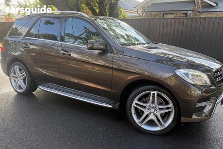 Brown 2014 Mercedes-Benz ML350 Wagon Cdi Bluetec (4X4)