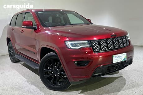 Red 2021 Jeep Grand Cherokee Wagon Night Eagle (4X4)
