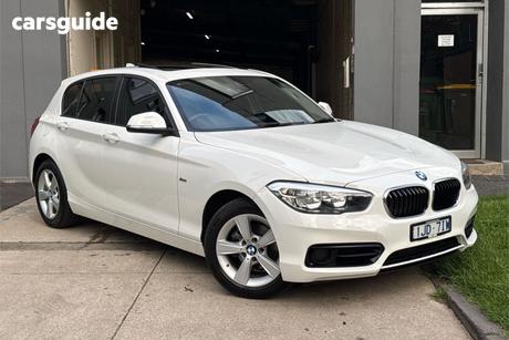 White 2017 BMW 118I Hatchback Sport Line