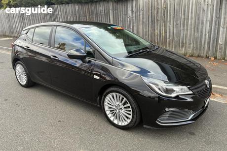 Black 2017 Holden Astra Hatchback R