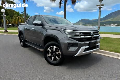Grey 2025 Volkswagen Amarok Dual Cab Utility Style Tdi600 4Motion Tray