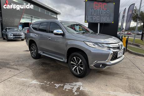 Grey 2018 Mitsubishi Pajero Sport Wagon Gls (4X4) 7 Seat