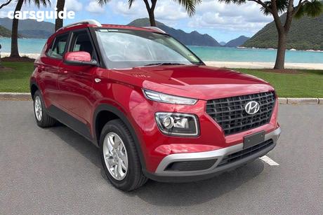 Red 2025 Hyundai Venue Wagon