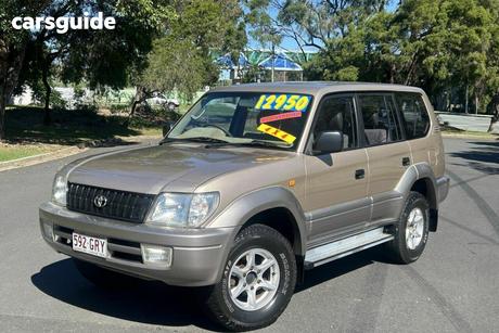 Gold 2002 Toyota Landcruiser Prado Wagon Gxl (4X4)