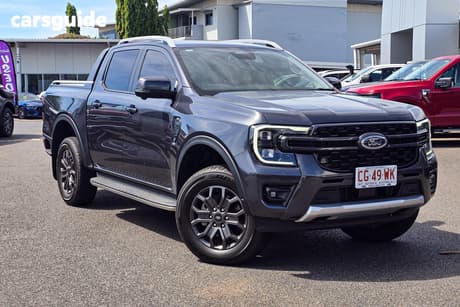 Grey 2024 Ford Ranger Double Cab Pick Up Wildtrak 3.0 (4X4)
