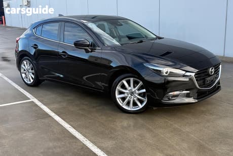 Black 2017 Mazda 3 Hatchback Sp25 Gt