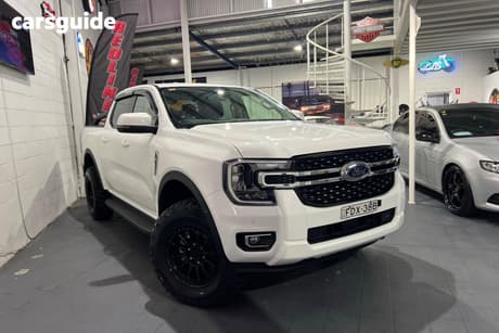 White 2023 Ford Ranger Double Cab Pick Up Xlt 2.0 (4X4)