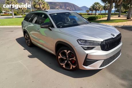 Silver 2026 Skoda Kodiaq SUV RS 4X4