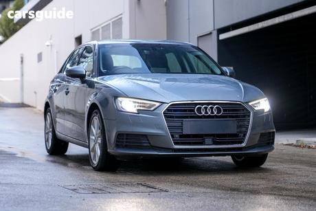 Grey 2017 Audi A3 Hatchback 1.0 Tfsi Sportback