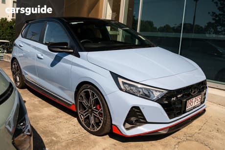 Black 2025 Hyundai I20 Hatchback N Ttr