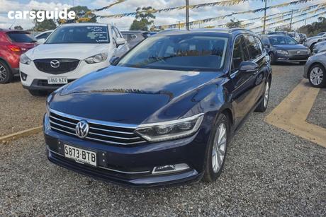 Blue 2016 Volkswagen Passat Wagon 132 Tsi Comfortline