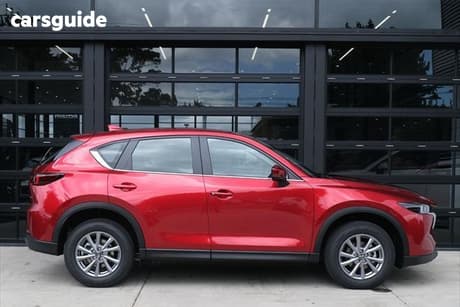 Red 2025 Mazda CX-5 Wagon G25 Maxx Sport (Fwd)