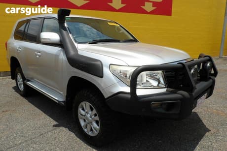 White 2014 Toyota Landcruiser Wagon Gxl (4X4)