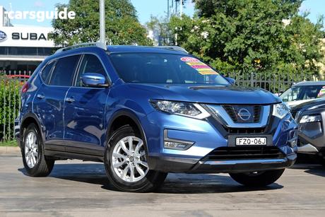 Blue 2019 Nissan X-Trail Wagon St-L (2Wd)