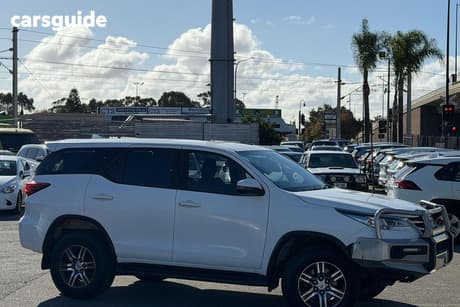 White 2019 Toyota Fortuner Wagon Gx