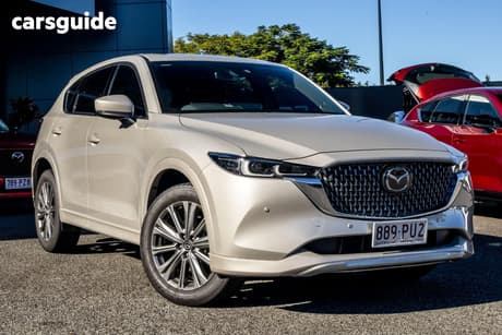 Silver 2025 Mazda CX-5 Wagon G35 Akera Turbo (Awd)