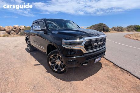 Black 2022 RAM 1500 Crew Cab Utility Limited