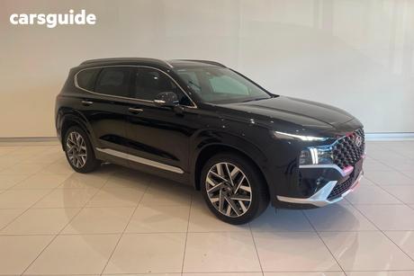 Black 2023 Hyundai Santa FE Wagon Highlander Mpi (2Wd)