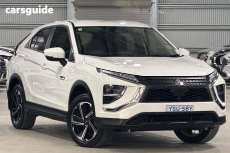 White 2021 Mitsubishi Eclipse Cross Wagon Es Phev