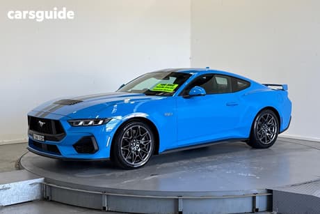 Blue 2024 Ford Mustang Fastback Gt 5.0 V8
