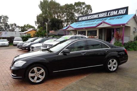 Black 2009 Mercedes-Benz S350 Sedan