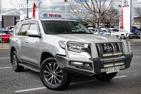 Silver 2022 Toyota Landcruiser Prado Wagon Kakadu