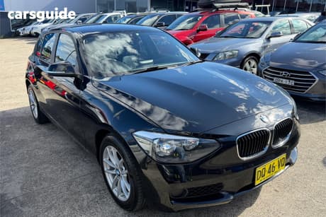 Black 2014 BMW 116I Hatchback Sport Line