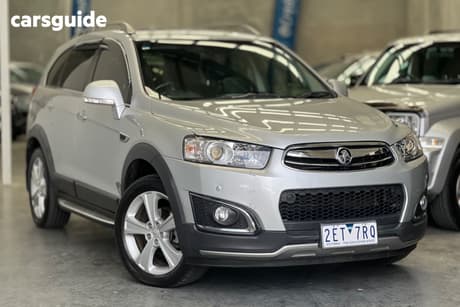 Grey 2014 Holden Captiva Wagon 7 Ltz (4X4)