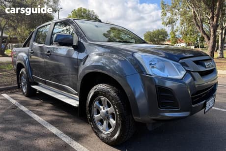 Grey 2019 Isuzu D-MAX Crew Cab Utility Sx (4X4)