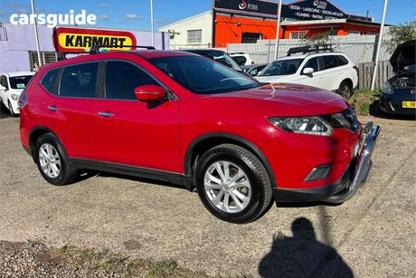 Red 2016 Nissan X-Trail Wagon Ts (4X4)