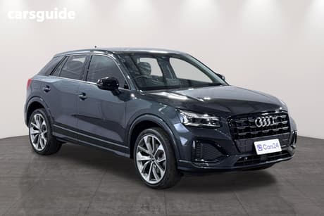 Beige 2021 Audi Q2 SUV 35 TFSI F