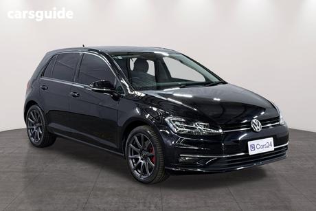 Black 2018 Volkswagen Golf Hatchback 110 Tsi Highline