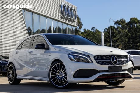 White 2017 Mercedes-Benz A250 Hatchback Sport